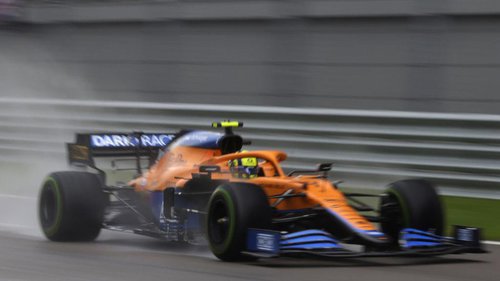 F1 Sotschi 2021: Sensationspole für Norris vor Sainz! Lando Norris im Qualifying beim Formel-1-Rennen von Russland in Sotschi 2021