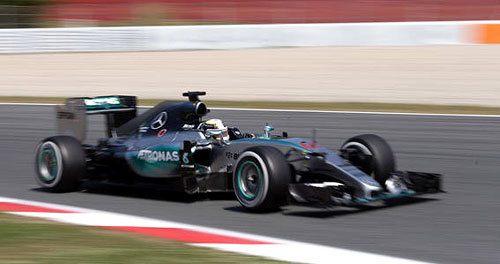 Formel 1: News Lewis Hamilton, Mercedes W06, Grand Prix von Spanien 2015