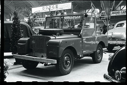 Land Rover auf den Spuren des Ur-Vaters 