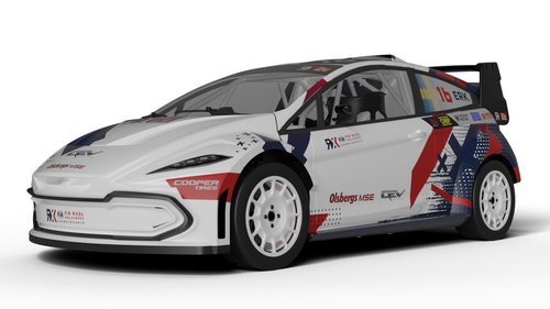 Vollelektrisches Rallycross-Auto für die RX2e vorgestellt So sieht er aus, der Elektro-Renner für die RX2e-Meisterschaft