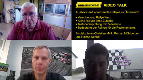 Christian Mrlik, Roman Mühlberger und Helmut Schöpf im Talk 