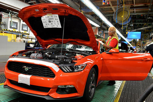 Produktionsstart des Ford Mustang 