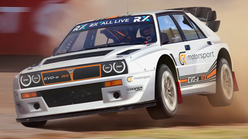 Lancia Delta Integrale kehrt zurück! GCK bringt den Lancia Delta Evo-e in die Rallycross-WM