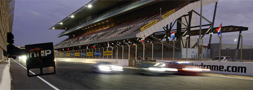24h-Rennen Dubai Dubai Autodrome, Zielgerade