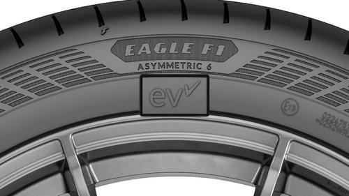 EV-Ready als eigenes Logo am Reifen 