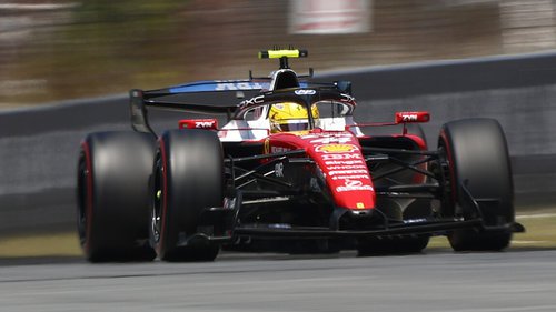 Viel Drama in Barcelona Lewis Hamilton feierte in Barcelona den ersten Grand-Prix-Sieg für Ferrari