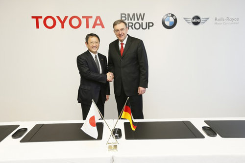 BMW und Toyota unterzeichnen Vertrag 