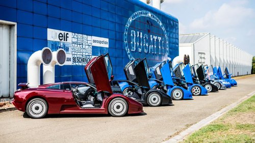 Bugatti EB 110 feiert Jubiläum 
