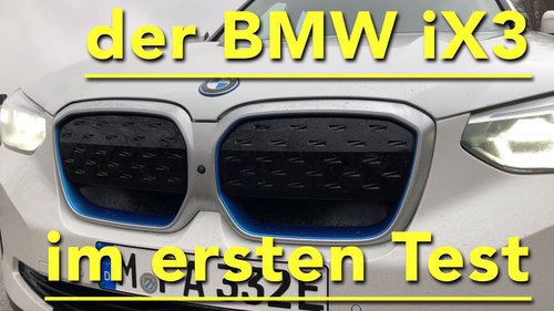 BMW iX3 – Videotest 