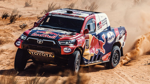 Rallye Dakar 2021: Tag 9 Zum fünften Mal auf Platz eins: Nasser Al-Attiyah
