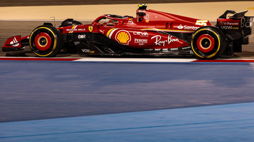 F1-Test Bahrain: Tag 2 Carlos Sainz sicherte sich am Donnerstag die Bestzeit