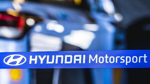 Was Hyundai über einen Formel-1-Einstieg denkt Logo und Schriftzug von Hyundai Motorsport