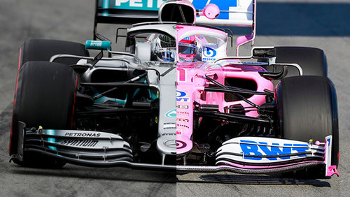 DAS- und RP20-Kontroversen werden hochkochen Einer der Aufreger in der Vorsaison: der "rosarote Mercedes" von Racing Point