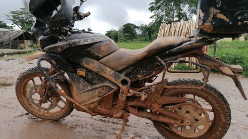 Mit dem Elektro-Motorrad durch Afrika 