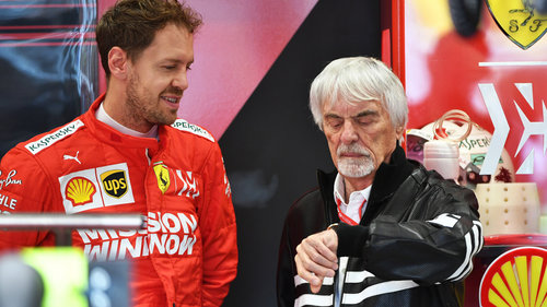 Ecclestone rät Vettel: "Von Mercedes träumen bringt nichts" Die Uhr tickt für Sebastian Vettel in der Formel 1, befürchtet Bernie Ecclestone