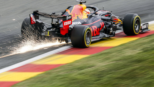 Belgien: Feld dicht beisammen, Bestzeit für Verstappen Max Verstappen sicherte sich die Bestzeit im Freitagstraining in Belgien