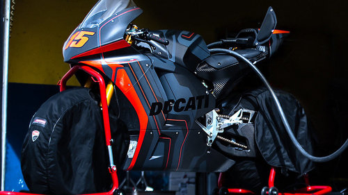 Ducati präsentiert die technischen Details zum MotoE-Prototyp Ducati rüstet ab der Saison 2023 den MotoE-Weltcup aus