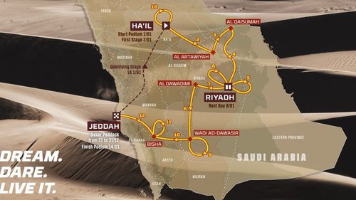 Rallye Dakar 2022: Die Route im Detail Das ist die Route der 44. Ausgabe der Rallye Dakar