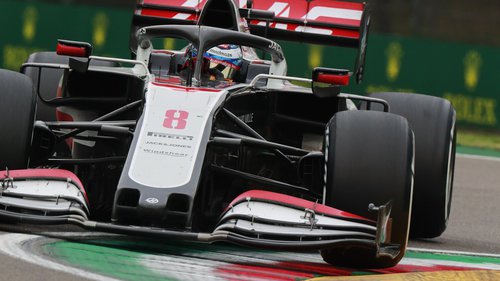 Grosjean: Gib mir einen Mercedes, und ich gewinne! Romain Grosjean im aktuellen Haas VF-20, nächstes Jahr wohl ohne F1-Cockpit