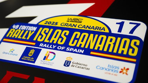 Unwetterfolgen treffen WRC Logo der Kanaren-Rallye 2025 (Symbolbild)