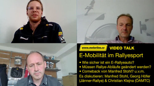 Manfred Stohl, Georg Höfer & Christian Klejna im Talk 