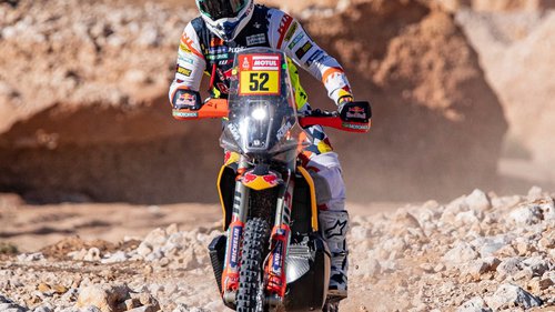 Rallye Dakar: Halbzeit Bikes Matthias Walkner ist bei Halbzeit der Rallye auf dem zweiten Platz