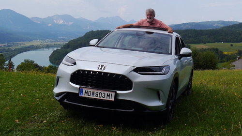 Honda ZR-V e:HEV beim Super-Test-Sommer 
