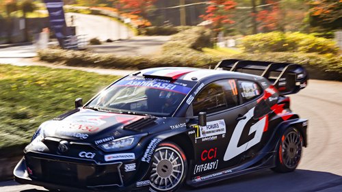 WRC Rallye Japan: Tag 2 Sebastien Ogier führt vor zwei weiteren Toyota-Piloten