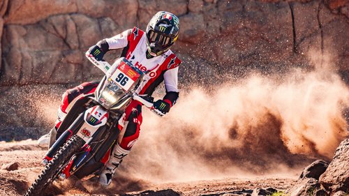 Tobias Ebster: Ausfall bei Dakar Tobias Ebster stürzte in der dritten Etappe in einer langsamen Linkskurve