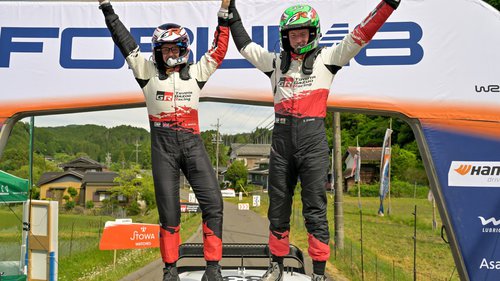 WRC Rallye Japan 2026: Bericht Elfyn Evans und Scott Martin sind die Sieger der Rallye Japan 2026