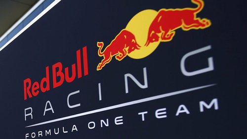 Red Bull und Porsche: Noch gibt es Vorbehalte Das Logo des Formel-1-Teams von Red Bull (Archivbild)