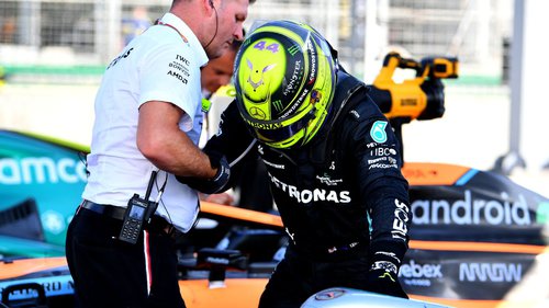 Bouncing und Schmerzen? Dann bleibt zuhause! Lewis Hamilton nach dem Aserbaidschan-Grand-Prix 2022 in Baku