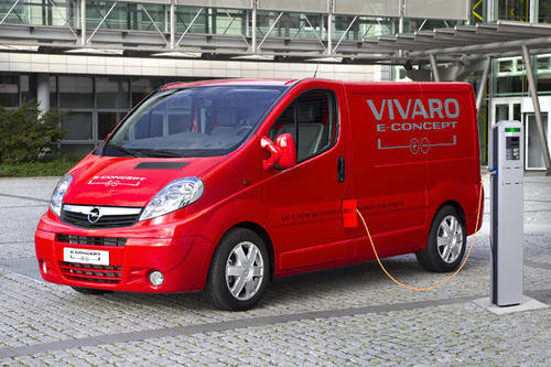 Elektrischer Transporter: Opel Vivaro e-Concept 