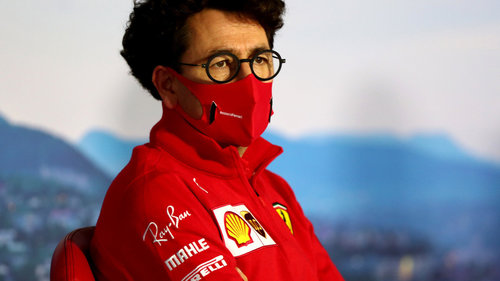 Binotto zu Racing Point: "Als würde jemand einen Test abschreiben" Mattia Binotto schließt sich mit Ferrari dem Einspruch an