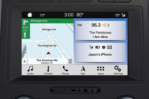 Ford: Waze-App über Touchscreen steuern 