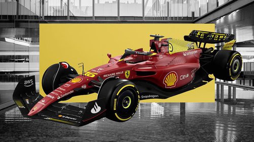 Zum Monza-Jubiläum: Ferrari setzt auf Speziallackierung So sieht der rot-gelbe Ferrari für das Jubiläumsrennen in Monza aus