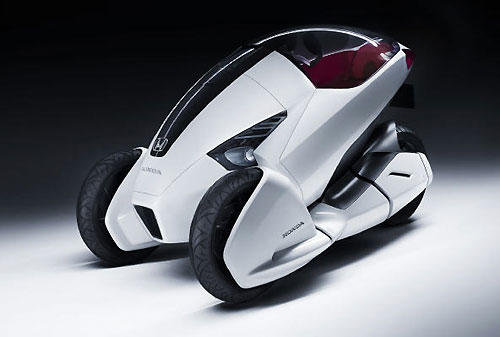 Honda 3R-C: Studie eines Elektro-Dreirades 