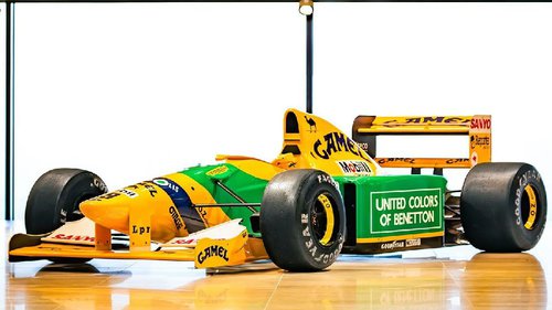 Benetton B192: Schätzwert 8,5 Mio Der Benetton B192 von Michael Schumacher aus der Saison 1992