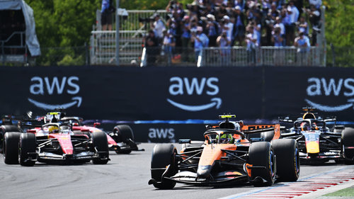 F1-Rennen Ungarn Lando Norris (McLaren) feierte auf dem Hungaroring seinen ersten Sieg 2026