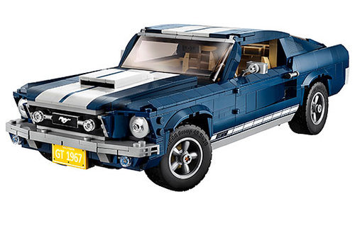 Ford Mustang als Lego-Bausatz 