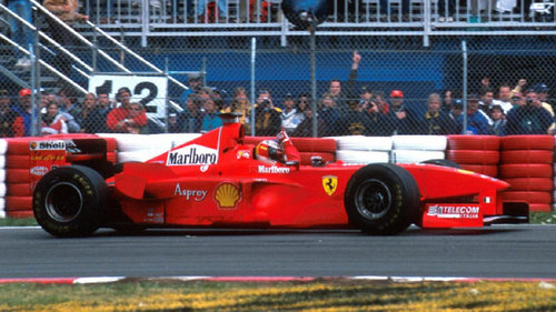 Ferrari F300 von Michael Schumacher wird versteigert In Montreal gewann Michael Schumacher erstmals mit dem Chassis 187
