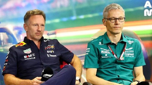 Red Bull und Aston Martin bestätigen Verstöße Christian Horner (Red Bull) und Mike Krack (Aston Martin)