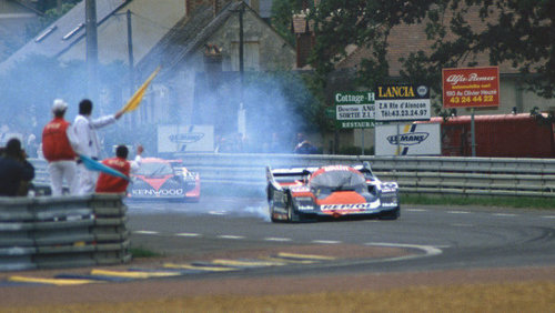 Top 10 der größten Dramen in Le Mans - Platz 3 Motorschaden: Jesus Pareja (Brun-Porsche 962) bei den 24h Le Mans 1990