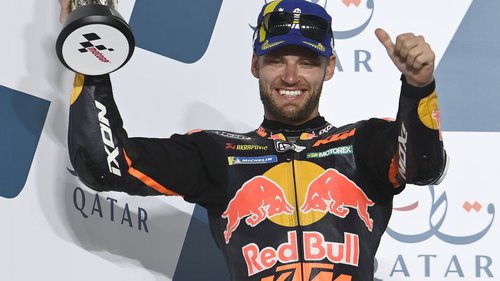 Moto GP: Brad Binder rast in Katar auf Platz zwei Brad Binder eroberte für KTM gleich im ersten Rennen einen Podestplatz