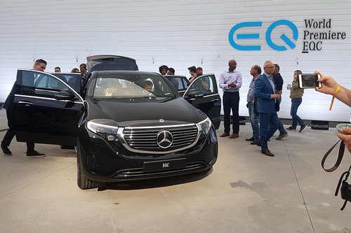 Elektro-Weltpremiere: Mercedes EQC Mercedes EQC 2018