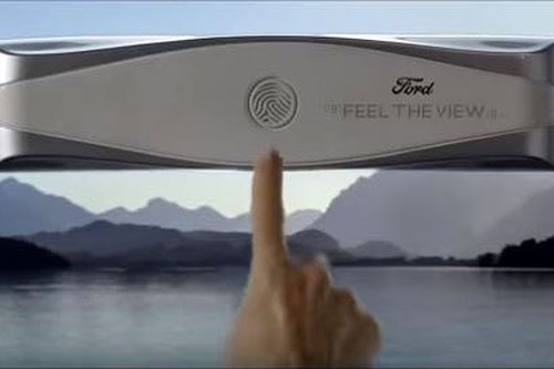 Ford: "Feel the View"-Autofenster für blinde Beifahrer 