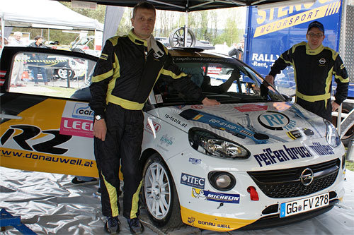 ORM: Lavanttal-Rallye Daniel Wollinger, Bernhard Holzer, Opel Adam R2, Lavanttal-Rallye, Rallye-ÖM 2014