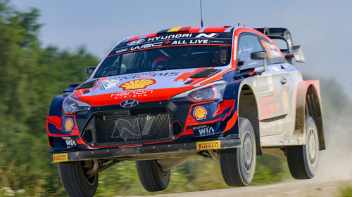 WRC Rallye Estland 2021: Neuville will angreifen Thierry Neuville beim Shakedown der Rallye Estland 2021