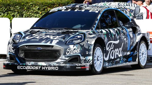 Ford weitet WRC-Engagement aus Ford Puma Rally1 beim Goodwood Festival of Speed 2021
