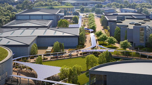Formel 1 trifft Silicon Valley Mercedes möchte in Brackley einen hochmodernen neuen Formel-1-Campus